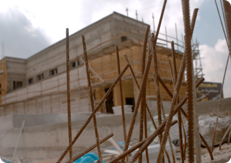 Construction. 1 Holy Family Hospital of Bethlehem Foundation