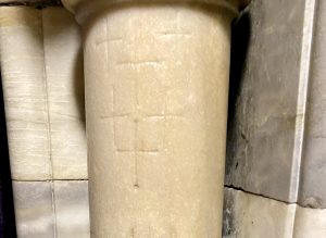 Crosses on Column Holy Family Hospital of Bethlehem Foundation